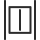 Cable elevator icon representing pulley driven residential elevators