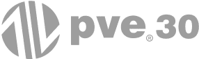 PVE 30 logo, the compact pneumatic vacuum elevator model by PVE