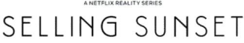 Selling Sunset, a Netflix reality series, logo